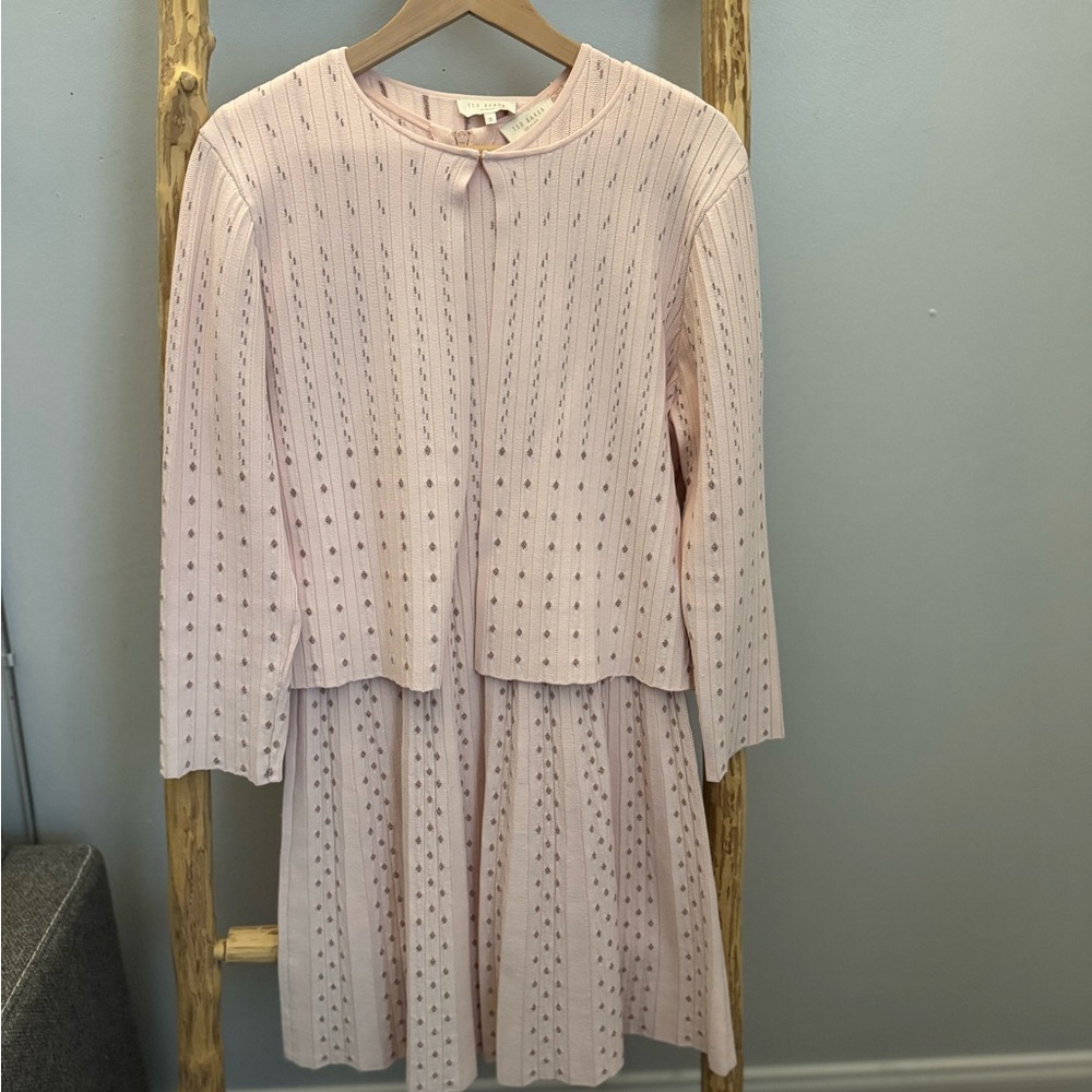 Ted Baker London Blush Vellia Pale Pink Knitted